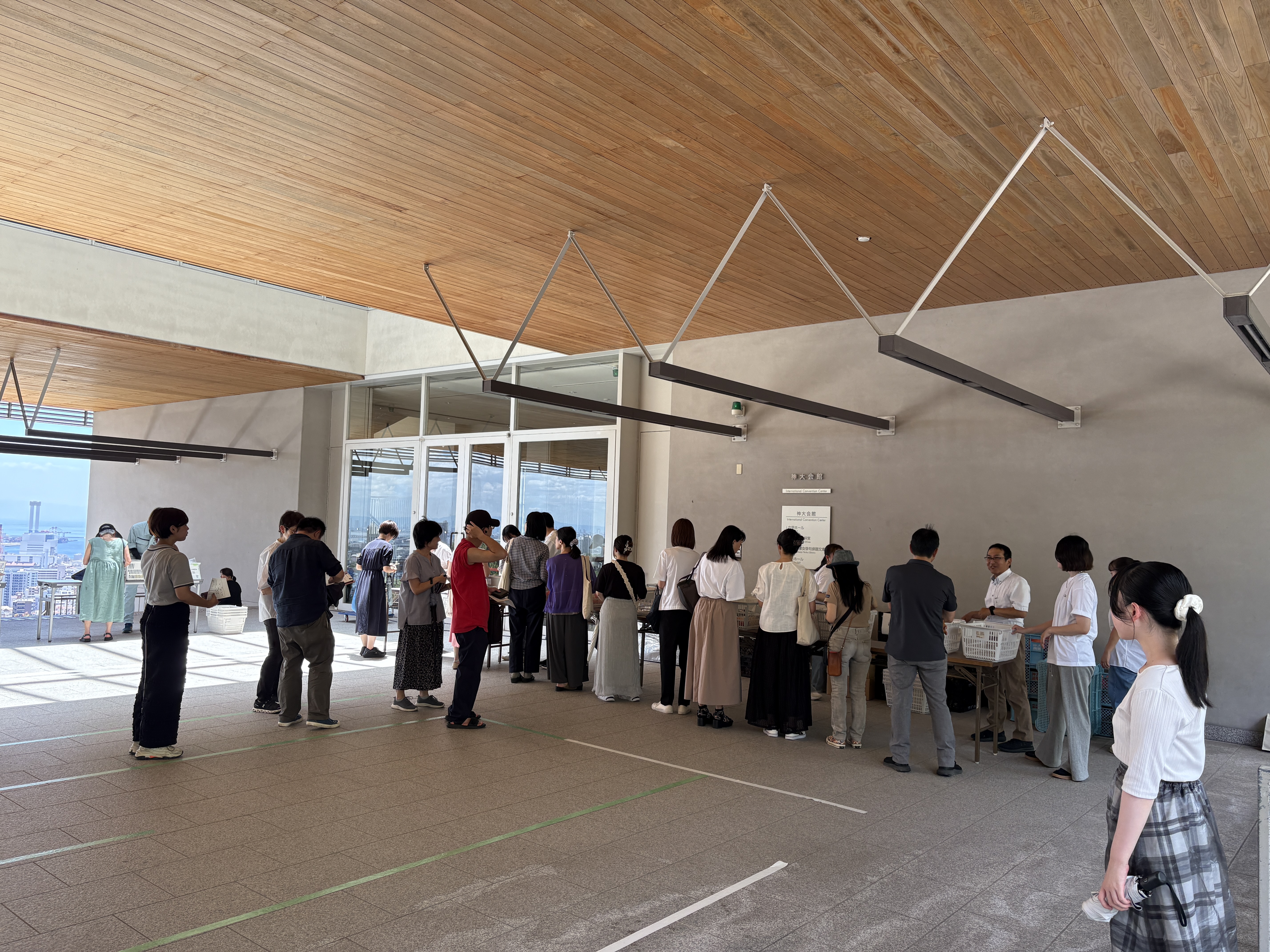 「神戸大学農場」農産物直売会（2025/7/10）